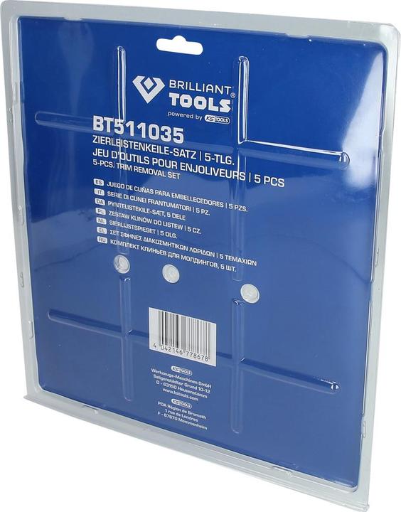 Produktbild Brilliant Tools Zierleistenkeile-Satz