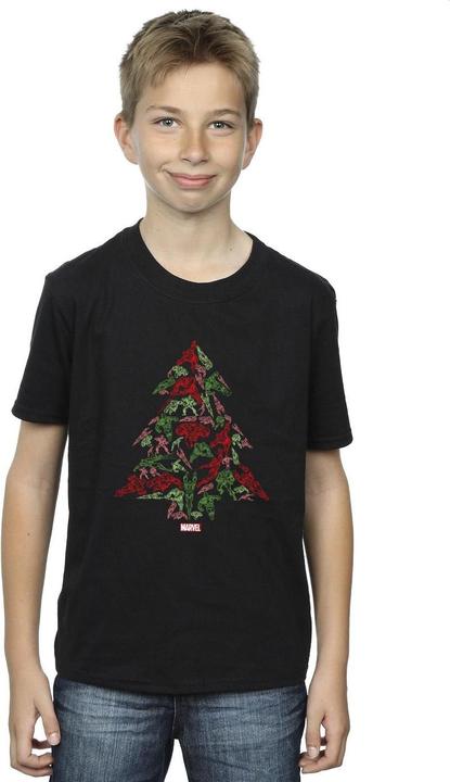 Image du produit - T-shirt AVENGERS CHRISTMAS TREE - Garçon (104)