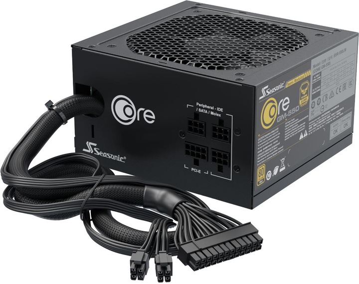 Actual product image Seasonic Core GM (650 W)