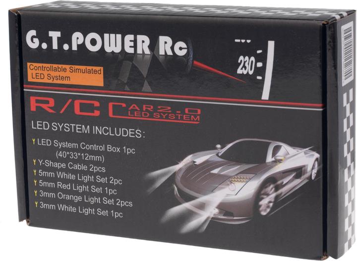 Image du produit G.T. Power Contrôle de la voiture LED