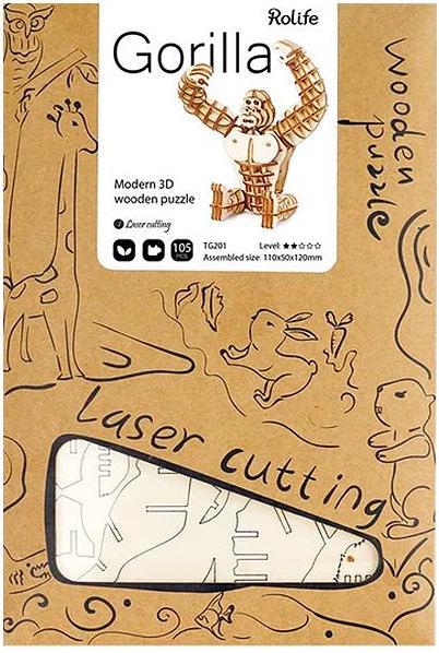 Immagine prodotto Robotime Gorilla (105 pezzi)