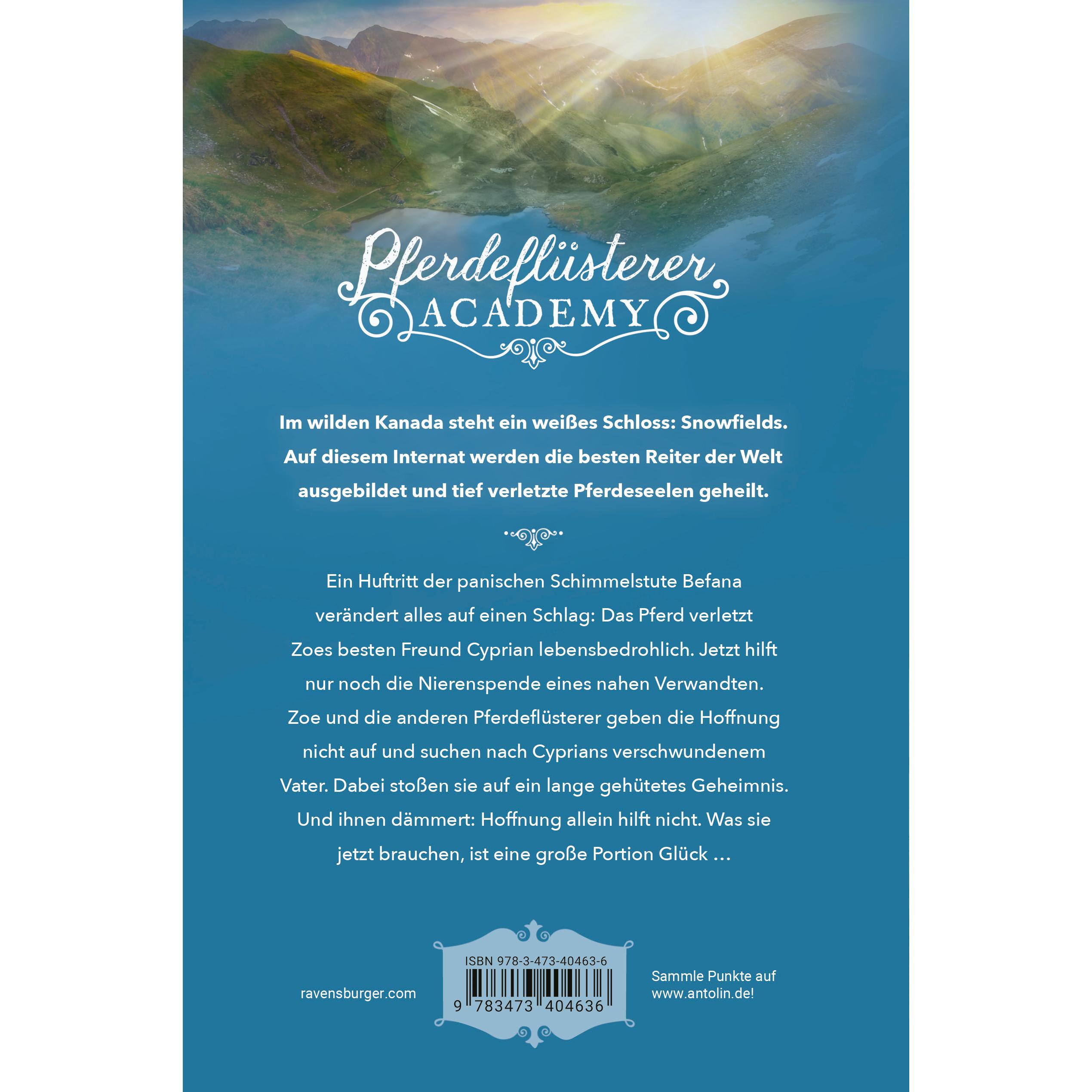Thumbnail - Pferdeflüsterer-Academy, Band 14: Glück und Hoffnung, Kinderbücher von Gina Mayer