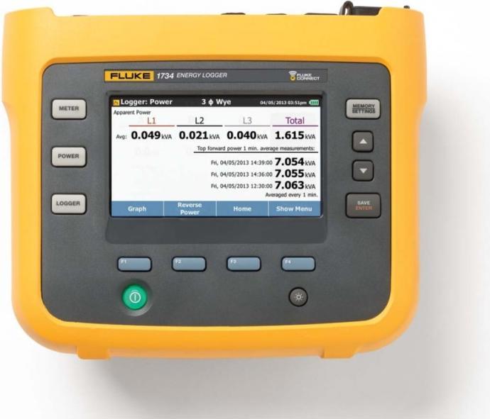 Beha Amprobe BEHA FLUKE 1734/B Portable Energy Logger (without current clamps)
