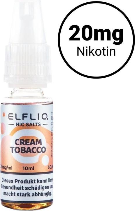 Actual product image Elfbar Cream Tobacco