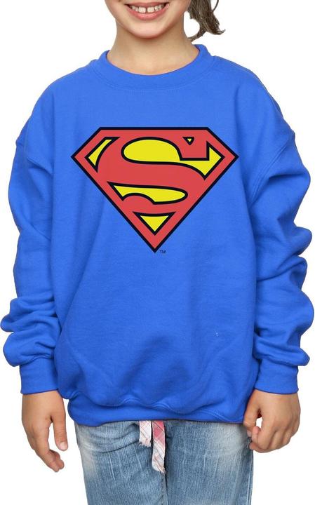 Produktbild Superman Logo Sweatshirt Mädchen (140, 146)