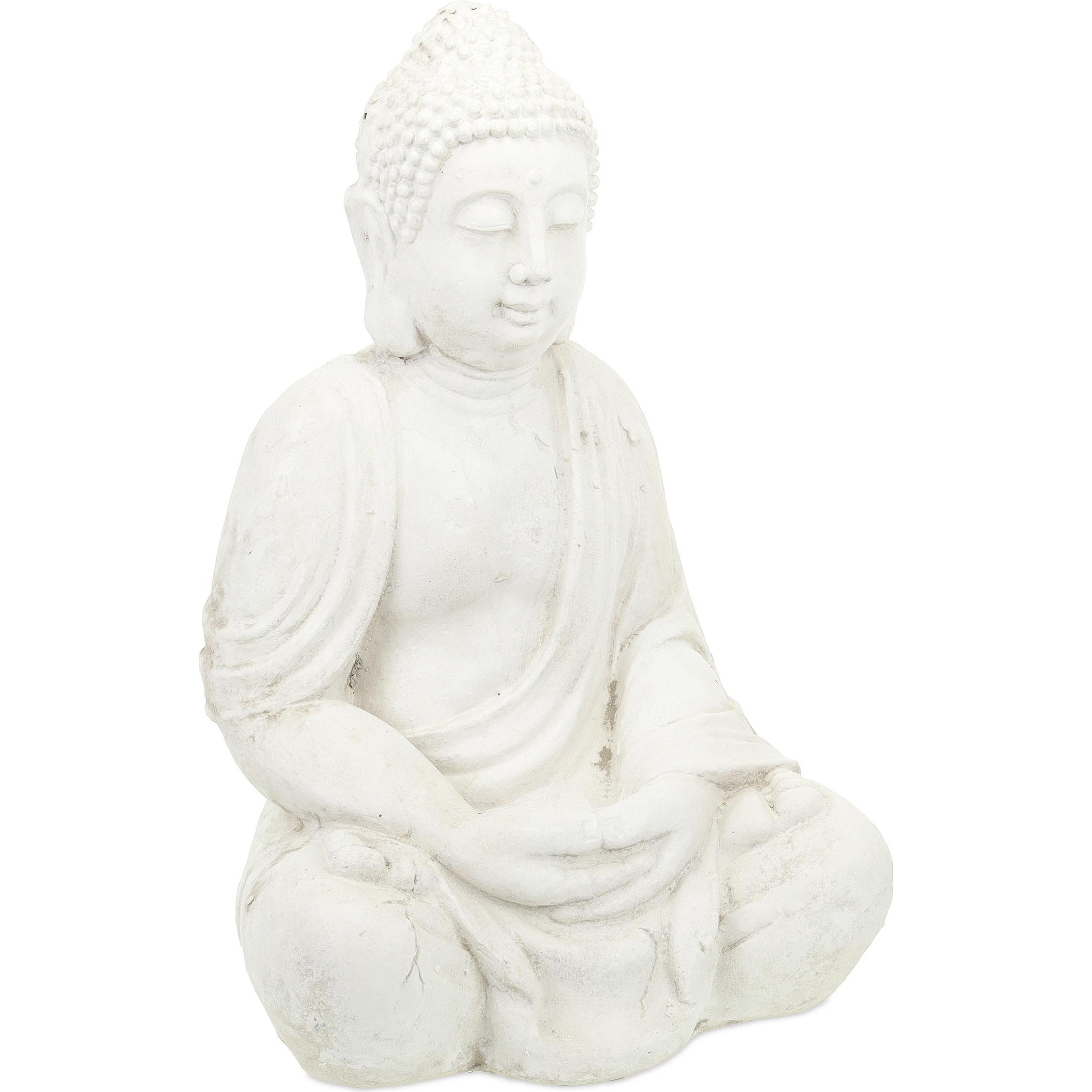 Relaxdays, Aussendekoration, Buddha-Figur
