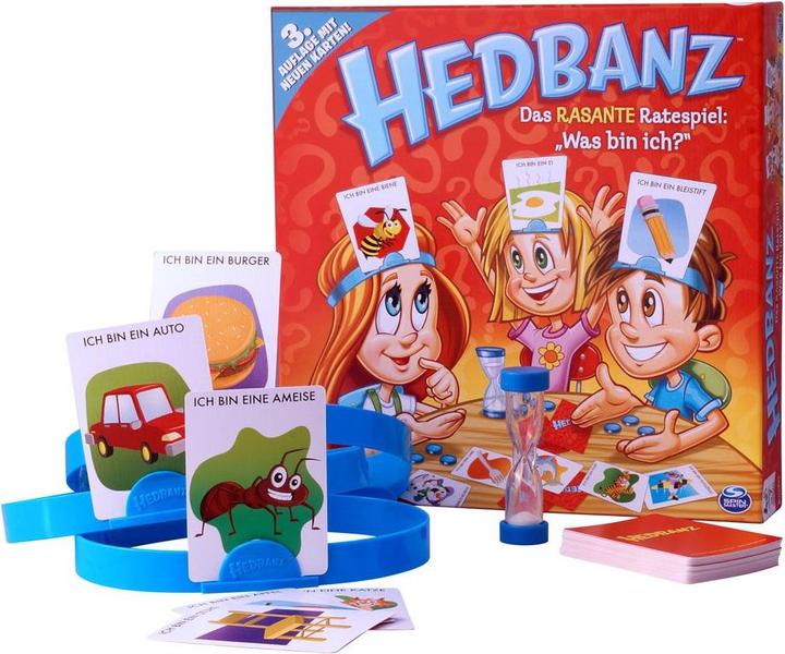 Produktbild Spin Master Hedbanz Kids 3. Auflage (Deutsch, 2 - 6 Spieler)