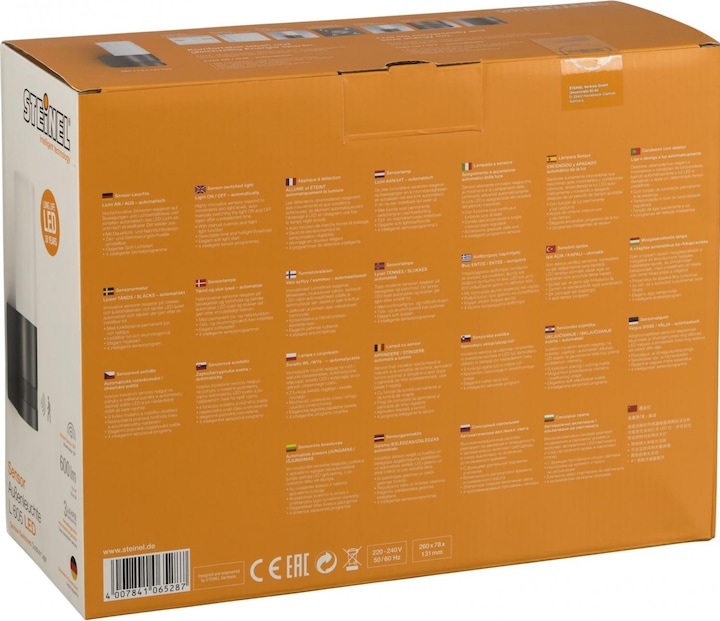 Actual product image Steinel LED Sensorleuchte L 606 (600 lm, IP44)