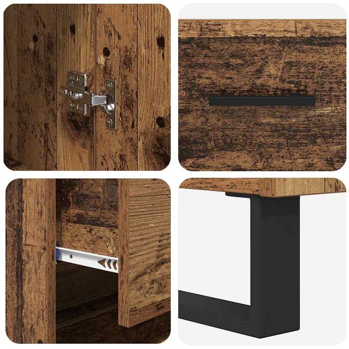 Produktbild vidaXL Modernes Highboard (32.50 x 34 x 180 cm)