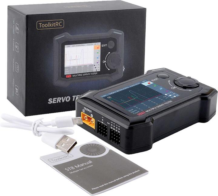 Image du produit Toolkitrc Testeur de servo ST8 Advanced