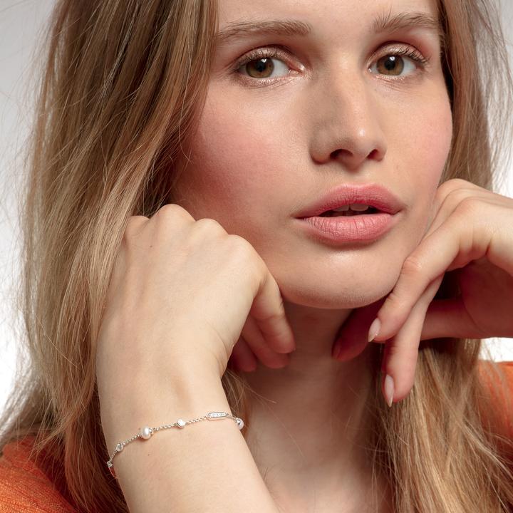 Image du produit Thomas Sabo bracelet de perles (19 cm, Argent 925)