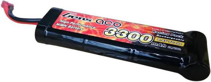 Produktbild Gens Ace Gens NiMH-Akku 8.4V 3300mAh 7 Zellen Flat (8.40 V, 3300 mAh)