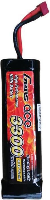 Produktbild Gens Ace Gens NiMH-Akku 8.4V 3300mAh 7 Zellen Flat (8.40 V, 3300 mAh)