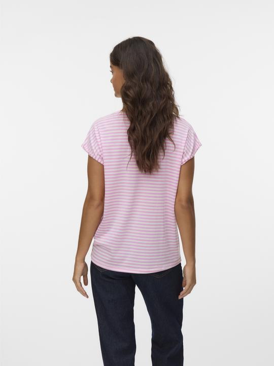 Actual product image Vero Moda Vmava Ss Top Stripe Ga Jrs Noos (XS)