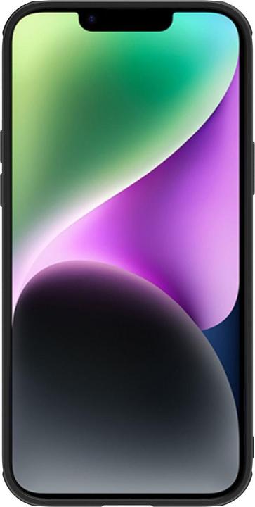 Actual product image Nillkin CamShield Leather S Case iPhone 14 Cover with Black Camera Cover (Apple iPhone 14)