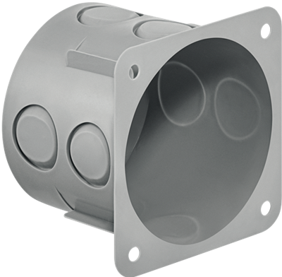 Actual product image Steffen UP inlet box wood G1