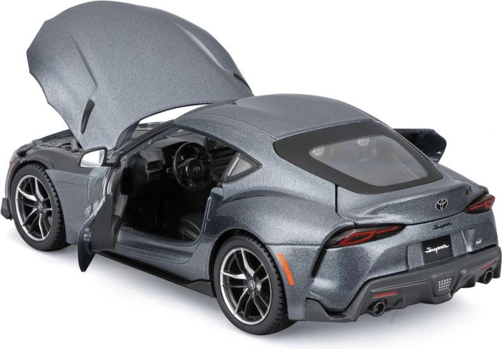 Actual product image Maisto Toyota Supra GR 1/24 grey