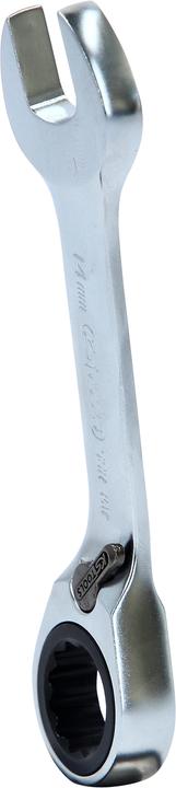 Actual product image KS Tools GEARplus ratchet ring open end wrench short (14 mm)