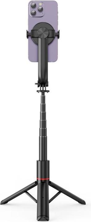 Image du produit Tech-Protect L04S Canne à selfie Bluetooth avec tripode jusqu'à 95cm et tête 360 - noir