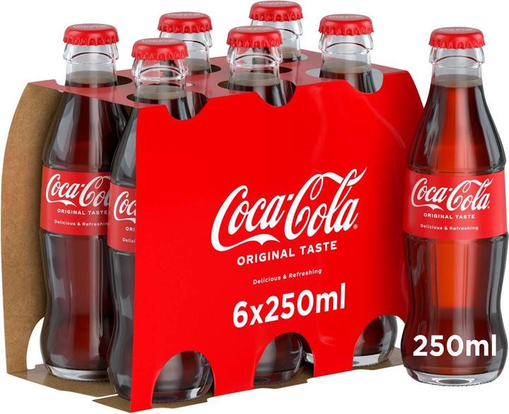 Actual product image Coca Cola Coca-Cola (6 x 25 cl)