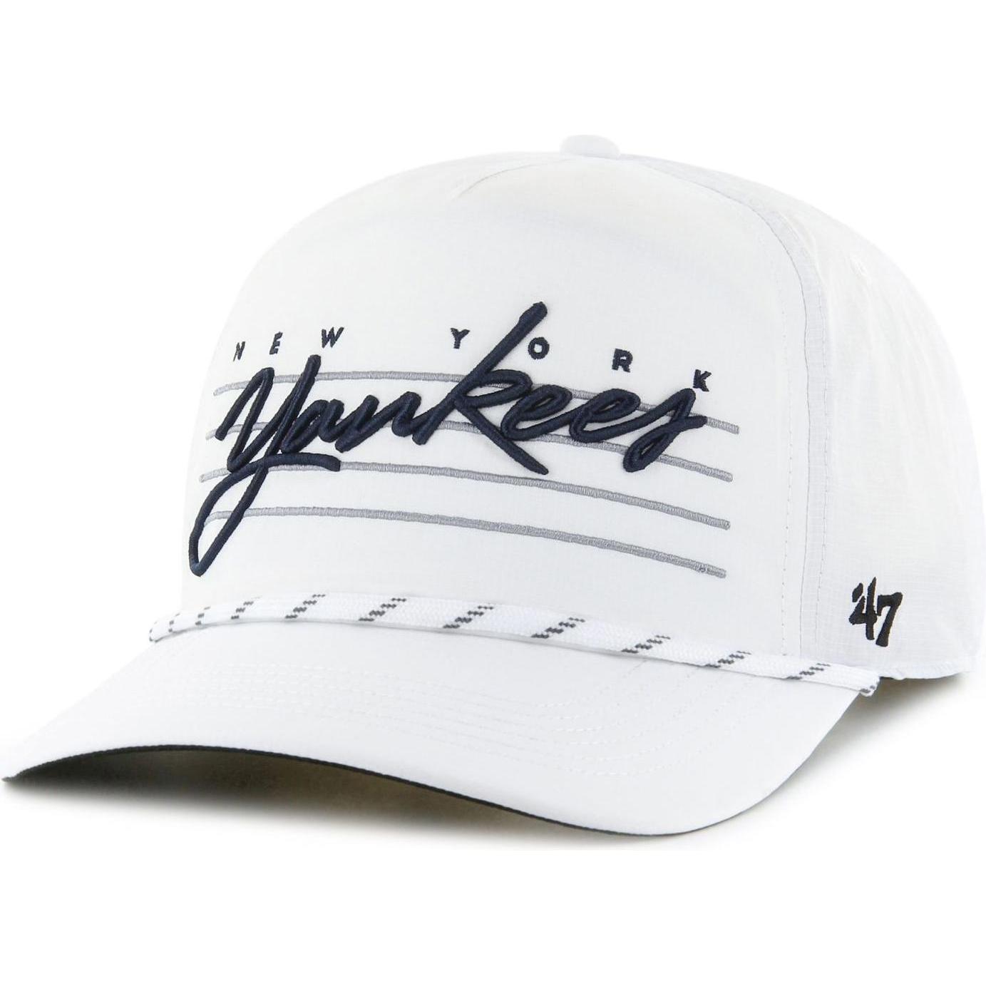 47 Brand, Herren, Cap, Snapback Ripstop Cap Downburst New York Yankees, Weiss