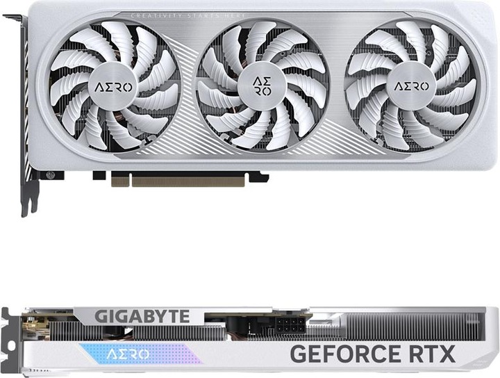 Actual product image Gigabyte GeForce RTX 4060 AERO OC (8 GB)
