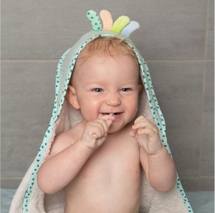 Actual product image Fehn Baby hooded cloth octopus