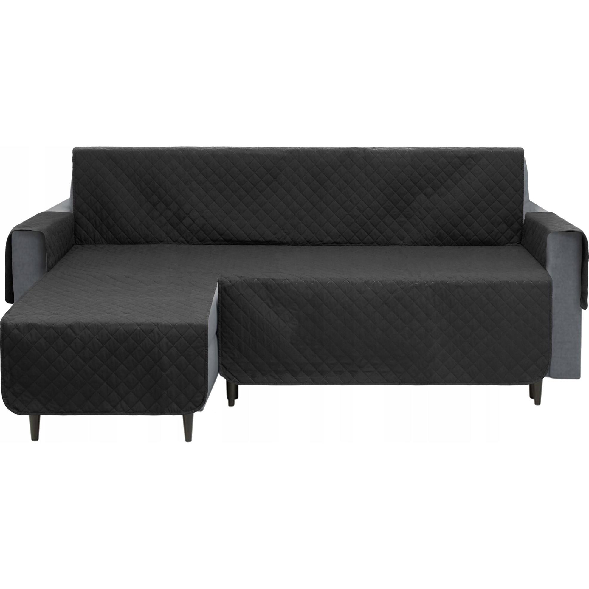 Doggy 200 cm Pokrowiec Paris Na Narożnik Prawy Czarny, Gioco per cani