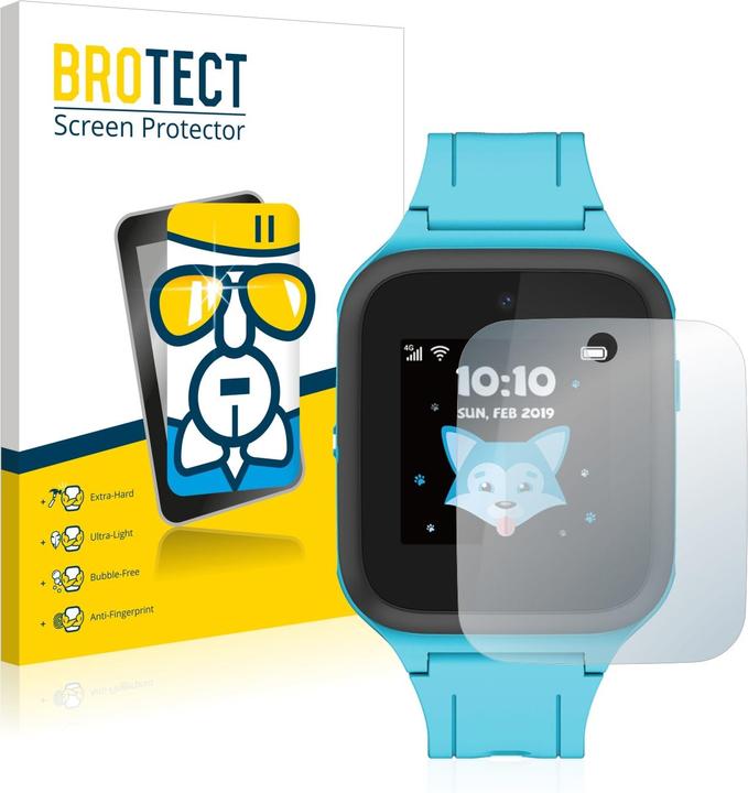 Actual product image BROTECT AirGlass Glass (Movetime FamilyWatch Kids MT40X)
