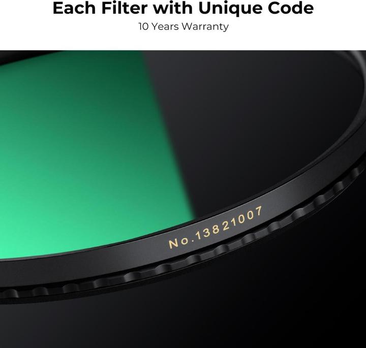 Produktbild K&F Concept Concept CPL Filter Nano X Pro Copper Frame - 72mm (72 mm, Polarisationsfilter)