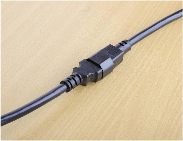 Immagine prodotto Manhattan Stromkabel C13 auf C14, Kaltgeräteverlängerung, 5 m (5 m, CEE 7/4, CEE 7/5)