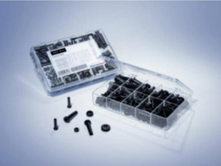 Actual product image HellermannTyton Cable bend relief set PVC HOTK (172 mm, 100 pcs.)