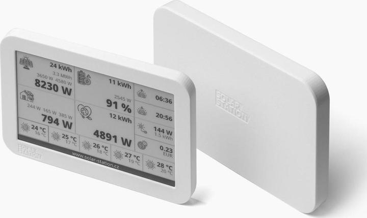 Produktbild Solar Station Solar Station 7.5" E-Ink-Display, Schnittstellen: WLAN