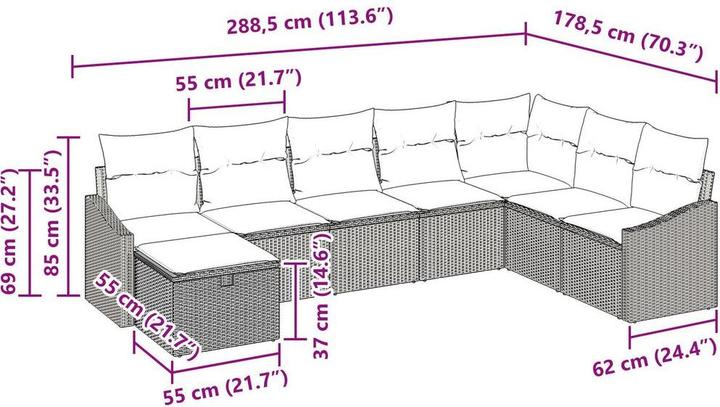 Produktbild vidaXL Fabienne