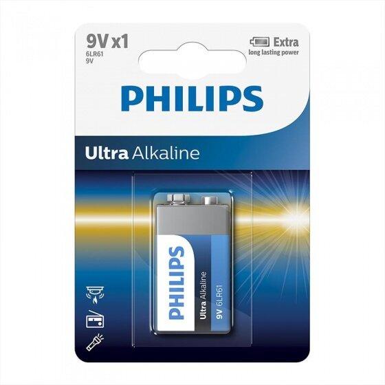 Actual product image ProPlus Ultra alkaline battery 9V in blister pack (1 pcs., 9V Block)