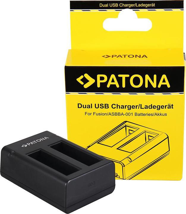 Image du produit Patona Double chargeur GoPro Fusion, 4.4V