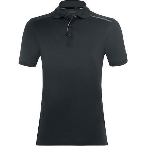 Uvex Safety, Arbeitsjacke, Poloshirt uvex suXXeed grau, anthrazit 4XL (4XL)