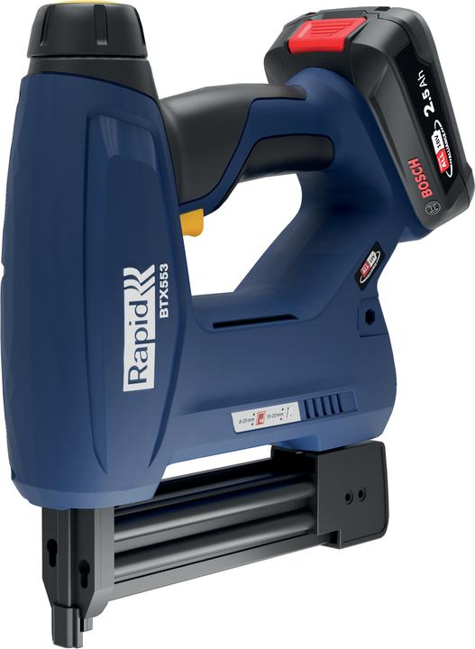 Productafbeelding Rapid BTX553 accu tacker 18V P4A in koffer incl. accu en lader