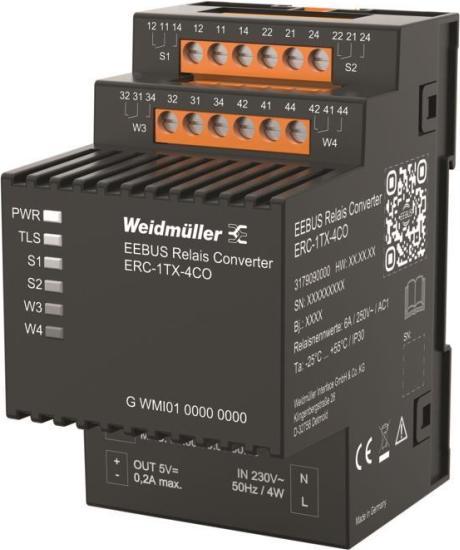 Weidmüller ERC-1TX-4CO Relaiswandler m.digitaler Schnittstelle 3179090000
