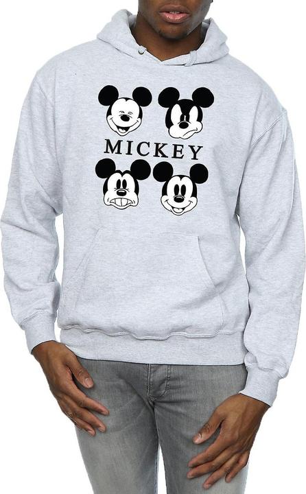 Immagine prodotto Disney Felpa con Cappuccio Topolino Quattro Teste Uomo (3XL)