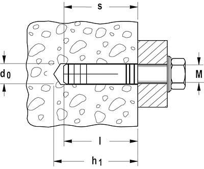 Produktbild Fischer Messingdübel MS 12x37 (10 Stk.)