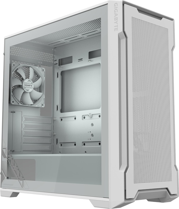 Gigabyte CASE MIDITOWER ATX W/O PSU/GB-C102GI WHITE (Mini-ATX)