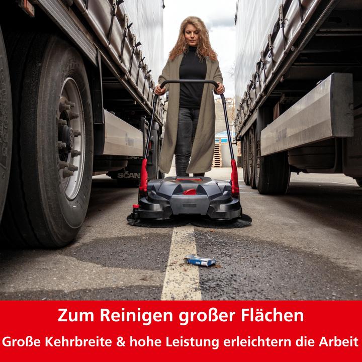 Produktbild starmix Kehrmaschine Handkehrmaschine Durosweep 77 Pro, 77cm, 40 L - 103136