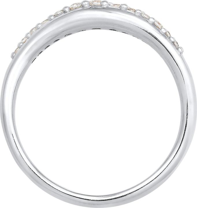 Immagine prodotto Elli Anello Zirconia Sweeping Design Argento 925 (56, 925 Argento)