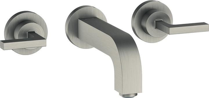 Image du produit Axor Citterio mitigeur lavabo 3 trous encastré, bec 162mm, béquilles, rosettes pour mont