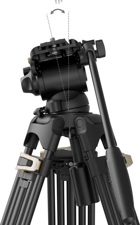 Actual product image SmallRig Heavy Duty Fluid Head Tripod Kit AD 01S 4686 (Metal)