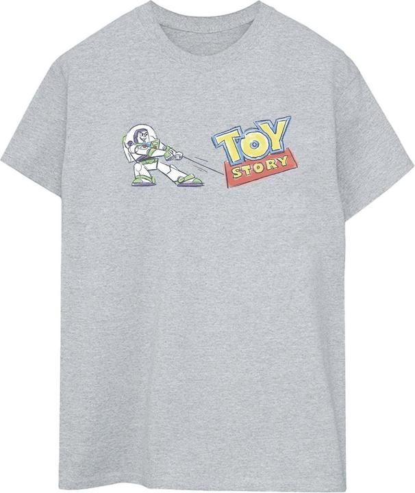 Image du produit Disney - T-shirt TOY STORY BUZZ PULLING LOGO - Femme (5XL)