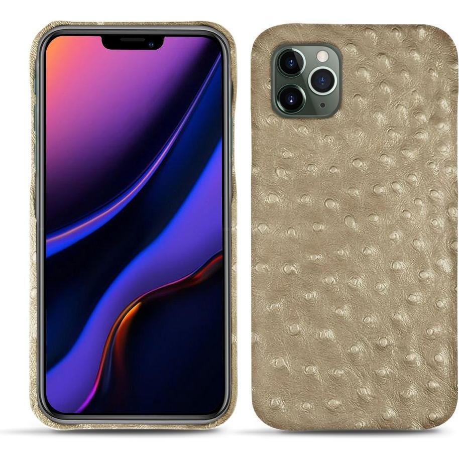 Noreve Lederschutzhülle (Apple iPhone 11 Pro), Smartphone Hülle, Beige