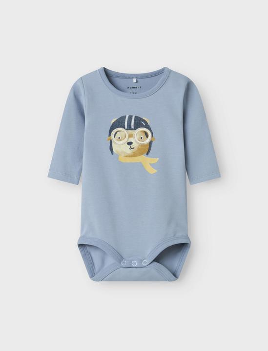 Produktbild Name it Langarmbody mit Bärenprint (56)