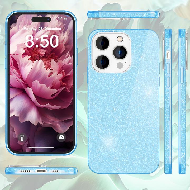 Produktbild Nalia Glitzer Hülle (Apple iPhone 15 Pro Max)